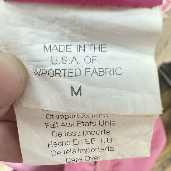 Vintage‎ Cynthia Steffe Pink Sleeveless Dress Size M Lined Slip Zip USA Crochet - Picture 10 of 12